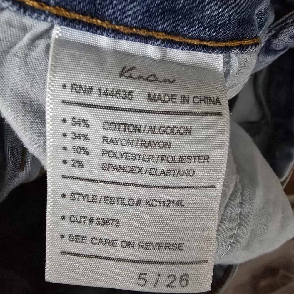 KanCan Women's Light Wash Skinny Jeans Size 5/26 - Picture 5 of 5